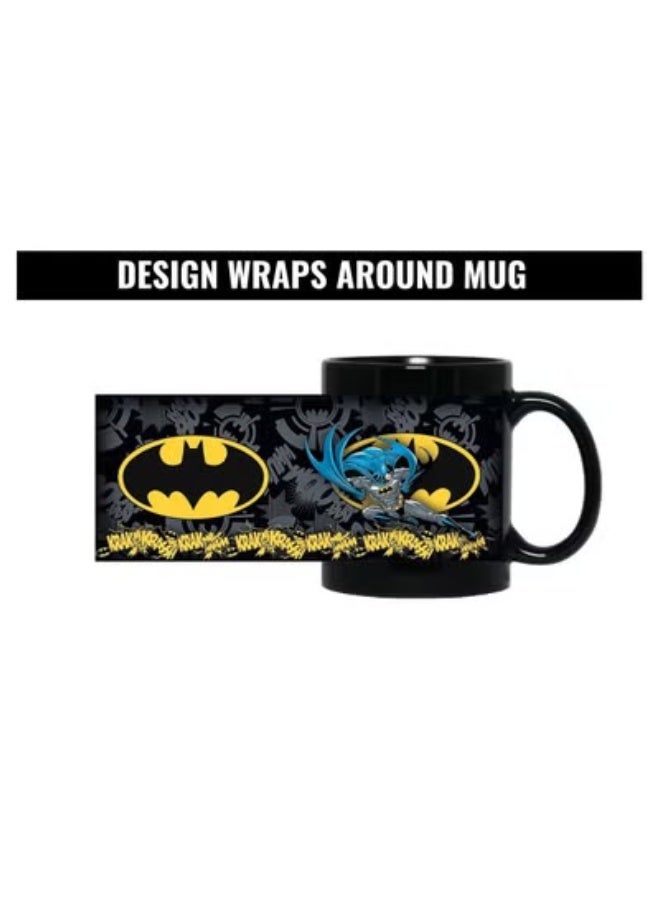 إم إي سي كوب باتمان عالي الجودة بتصميم مطبوع بالكامل أسود 11 أونصة - Image 5